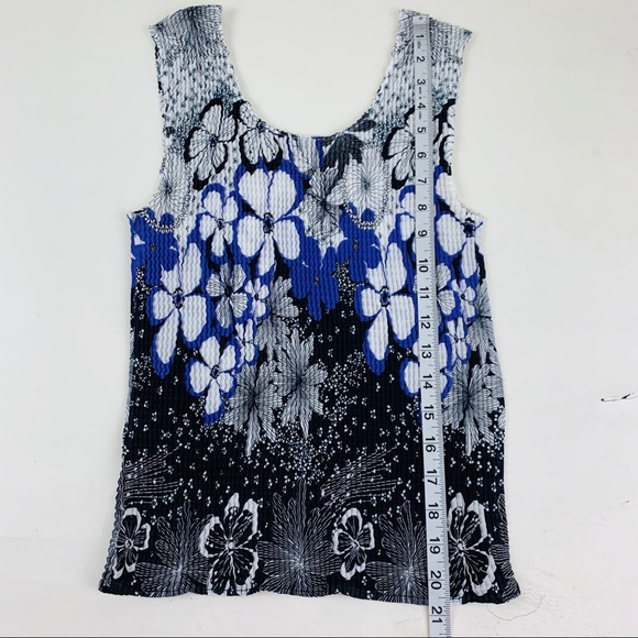 Nicola-LongSleeves-2PieceBlouseFloralPurple-Small - Picture 7 of 8